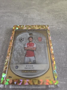 2024 /2025 Topps Total UEFA Club Rookie Ethan Nwaneri Superfractor 1of1 - Picture 1 of 7