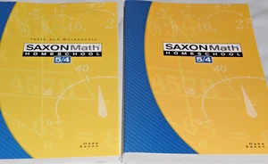 Saxon Math Homeschool 5/4 Text, Tests & Worksheets, Solutions Manual 3rd Edition - Picture 1 of 2