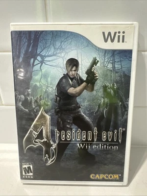 Resident Evil 4 Wii Edition (Nintendo Wii, 2007) complete CIB w/ manual Tested - Image 1 of 4