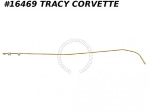 Corvette 1969-1973 lavadora de parabrisas boquilla de tubo de latón derecha - Imagen 1 de 3