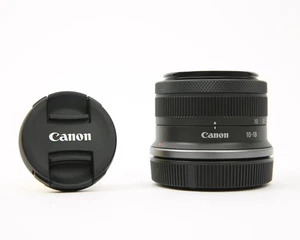 Canon RF-S 10-18mm f/4.5-6.3 IS STM Compact Lightweight Wide-Angle Zoom Lens - Picture 1 of 7