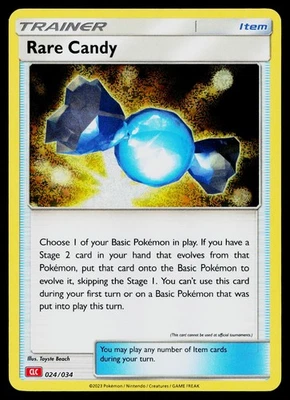 Rare Candy (CLC) 024/034 Trading Card Game Classic Classic Collection - Image 1 of 2