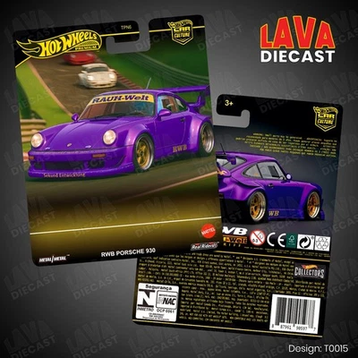 x10 Custom Designed Cards Package for Hot Wheels premium diecast 1:64 - Image 1 of 4