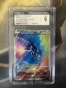Origin Forme Dialga V (Alternate Full Art) 177/189 Swsh10: Astral Radiance CGC 9 - Picture 1 of 2
