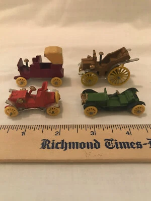 4 coches fundidos Charbens Mini Series vintage Foto 1 de 4