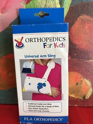FLA Ortopedia Para Niños Tamaño Pediátrico Universal Brazo Eslinga Nuevo En Caja Foto 1 de 3