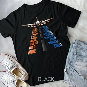 Flying Airplane Copilot Gift Aircraft Flight Pilot T-Shirt Unisex T-shirt - Picture 1 of 11