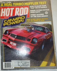 Hot Rod Magazine Camaro Power Old Vette Handle July 1984 010515R - Picture 1 of 1