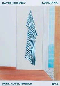 David HOCKNEY : The Park Hotel Munich - Affiche originale - Imagen 1 de 6