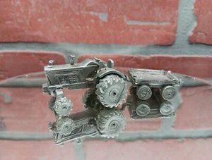 1980 Pewter Figurine Rawcliffe Tractor & Trailer Collector Series #2 Nice 👀  - Picture 1 of 7