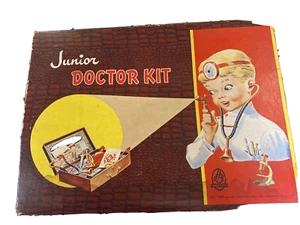 Vintage Hasbro Junior Doctor Kit 1950’s Kit No. 1340 - Picture 1 of 11