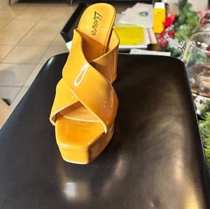 Chunky Platform Block High Heels Sandals Aja-1 By Liliana - Picture 1 of 4