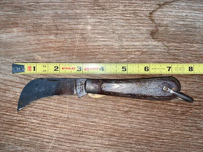 Cuchillo fianza vintage S-1 Klein Tools Chicago IL EE. UU. 1 hoja forro bloqueo Foto 1 de 4