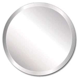 Pro Safe Glass Frameless 36" Round Mirror - Picture 1 of 2