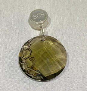 SWAROVSKI 2010 JOINING/RENEWAL GIFT WINDOW ORNAMENT EARTH (BROWN) 1003284 - Picture 1 of 2