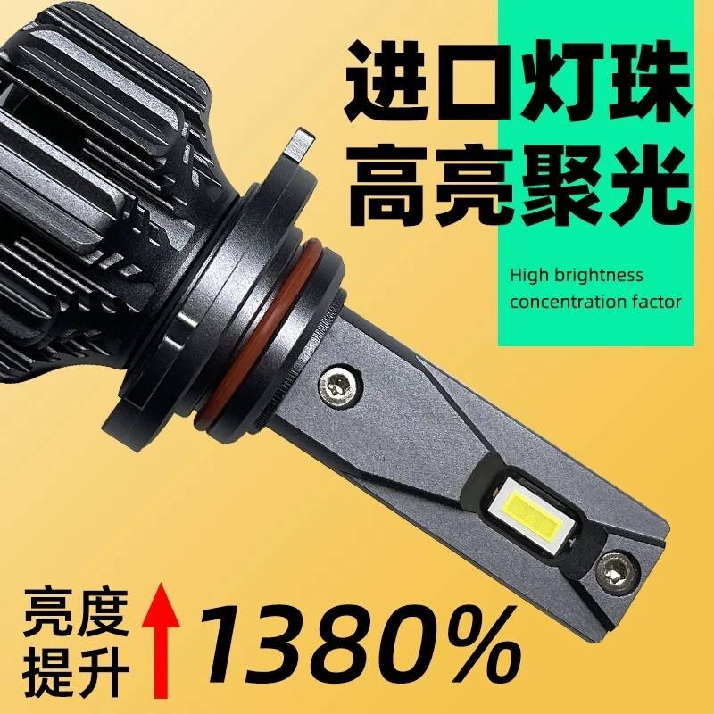 9005 9006 LED Headlights Kit Combo Bulbs 6000K High Low Beam Super White Bright - Image 1 of 4