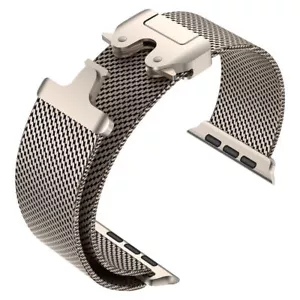 Cinturino Orologio Titanio Milanese Loop per Apple Watch Ultra 2 49mm 46mm 45mm - Foto 1 di 3