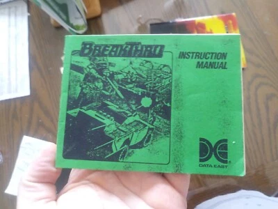 Break Thru nes printed manual only. - Image 1 of 4