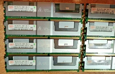 Hynix 4GB 2Rx4.PC2-5300F-555-11 / HYMP151F72CP4N3-Y5 AC-C Server Memory Module - Image 1 of 3