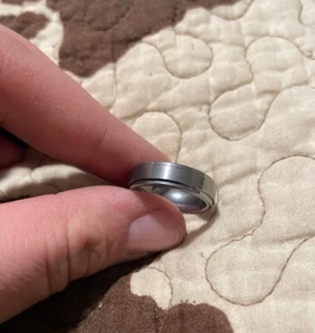 Men’s Size 7/7.5 Triton Tungsten Carbide 6mm Wedding Band Ring - Picture 1 of 2