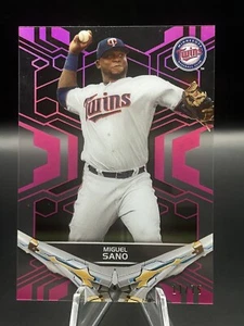 Miguel Sano 2019 Topps High Tek #36 Pink #11/75 Minnesota Twins - Picture 1 of 4