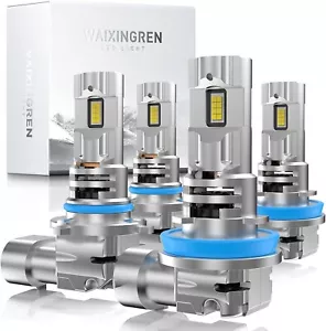 WAIXINGREN 9005 H11 Lampadina faro led ultra luminosità USBox - Foto 1 di 6
