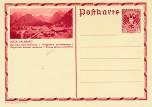 35 Groschn picture postcard from Lofer Salzburg, unused (SO3) - Picture 1 of 1
