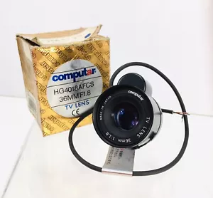 Computar HG4018AFCS TV Lens 1/2", 36mm, f/1.8 Auto Iris CCTV Video Security - Picture 1 of 10