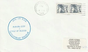 1985 USA cover USN Development Program by LCAC001 Panama City +Gulf of Mexico - Picture 1 of 2