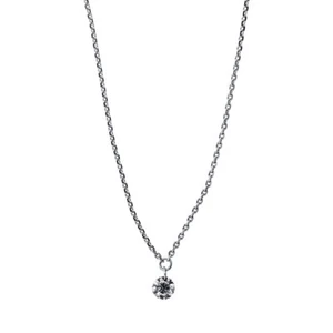 Diamond Necklace Pendant Dancing Diamond White Gold 14 CT Jewelry New - Picture 1 of 1