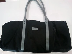 Bella Russo 24 Zoll schwarz & grau Canvas Wochenendtasche brandneu - Bild 1 von 6