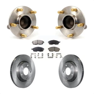 Front Hub Bearing Assembly Disc Brake Rotor Pad Kit For INFINITI G35 Nissan 350Z - Picture 1 of 8