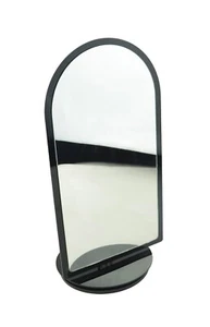 Black Rotatable Acrylic Vertical Mirror Stand Jewellery Beautician Tattoo Store - Picture 1 of 3