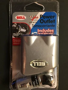 Bell 39065-8 12 Volt double Socket adapter 180 degree flexibilty 076027392657EW - Picture 1 of 2