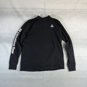 Nike ACG Dri-Fit Long Sleeve Waffle Thermal Shirt Big Kids Large Black DR6150 - Picture 1 of 8