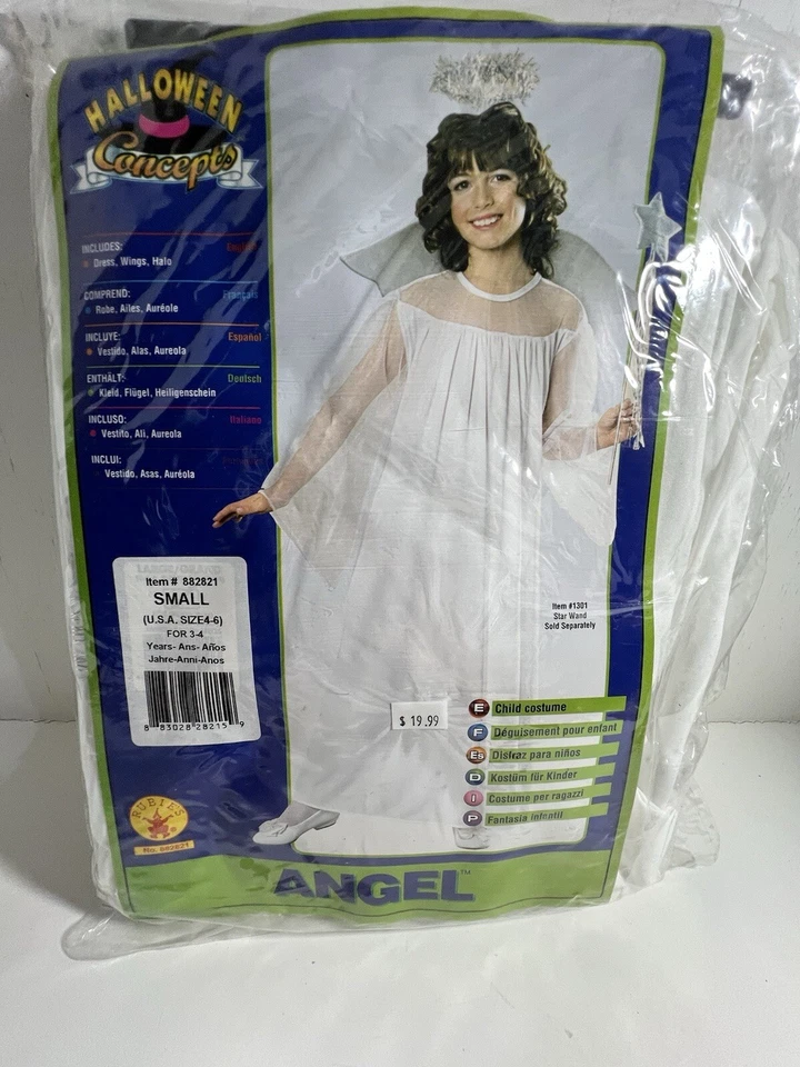 Rubie's Haunted House Child's Angel Costume Small