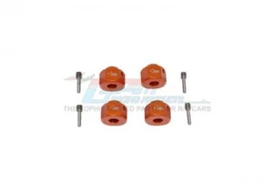 GPM SCX3010/+3M ALLOY +3mm WHEEL HEX ADAPTERS AXIAL SCX10 III / Capra 1.9 Buggy - Picture 1 of 16