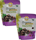 CaliforniaGourmet Seedless Raisins Gluten Free Non GMO Organic 1 lot 2 Pound Bag