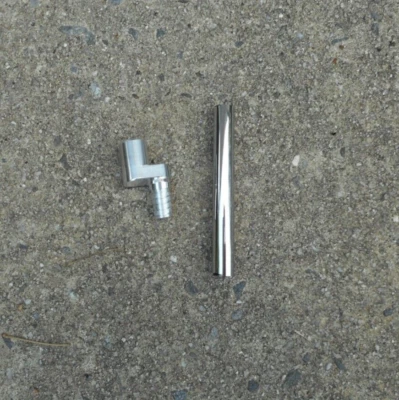 LEFT HAND Plumbers Neck Putter Conversion LH Adapter Aluminum Hosel Knuckle Head - Image 1 of 2