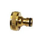 34 Golden Brass Hose Connector Adaptor For For Garden Use Long Lasting
