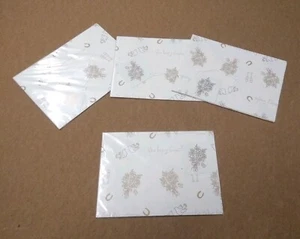 4 sheets of Wedding congratulations gift wrapping paper & tags, as in photos. - Picture 1 of 3