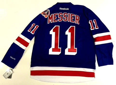MARK MESSIER 1994 STANLEY CUP NEW YORK RANGERS JERSEY REEBOK PREMIER Cover