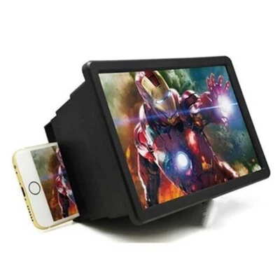3D Enlarged Screen Phone Amplifier Magnifier Support Bracket Cellphone Holder - Image 1 of 4
