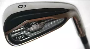 Lynx Black Cat 6 iron with Lynx XLR8-100 regular flex graphite shaft DEMO CLUB - Picture 1 of 4