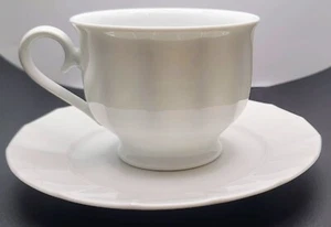 Hutschenreuther White Diamant Cup & Saucer - Picture 1 of 22