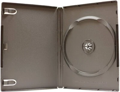 10 X Genuine Silver Amaray Single DVD Cases - Image 1 of 4