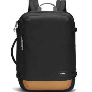 Pacsafe Go Anti-Theft Carryon 34L Backpack Jet Black 35155 - Picture 1 of 9