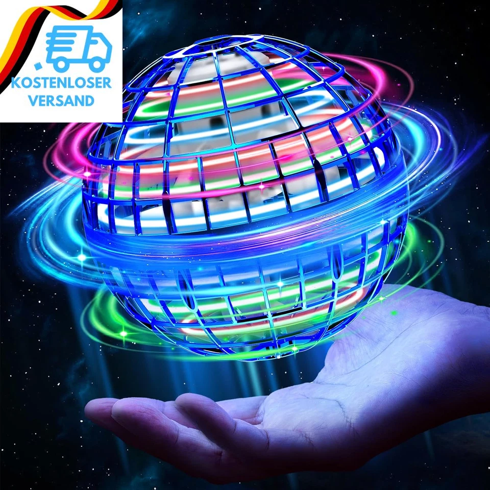 BESUCHE DEN ALYSSA-STORE Fliegender Ball,Magic Flying Orb Ball,Hand Controlled Hover Ball Schwebender Bal