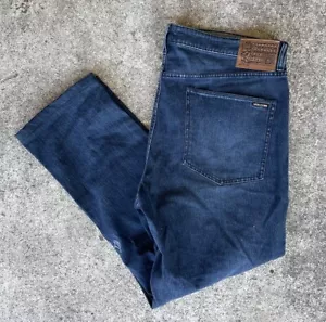 Volcom Vorta Slim Straight Jeans Dark Wash Men's Size 36 38x26 - Picture 1 of 9