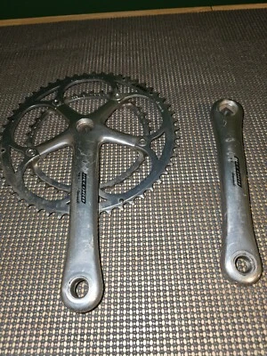 Juego de bielas dobles Campagnolo Record 172,5 53/39 10 velocidades usadas Foto 1 de 4